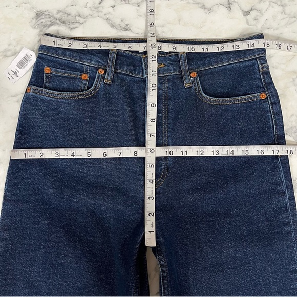 Redone 70s Stove Pipe Jeans in Dark Rinse Size 29 - Picture 11 of 16